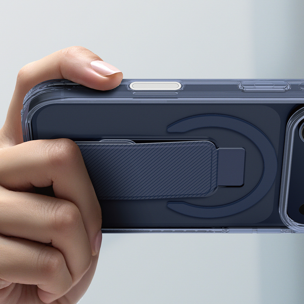 AmazingThing Titan Pro Holder Case for iPhone 17 Pro Max Compatible with MagSafe - Blueeng