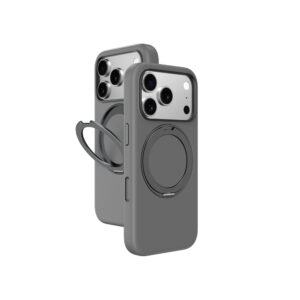 AmazingThing Cloudie iPhone 17 Pro Case with Stand - Grayeng