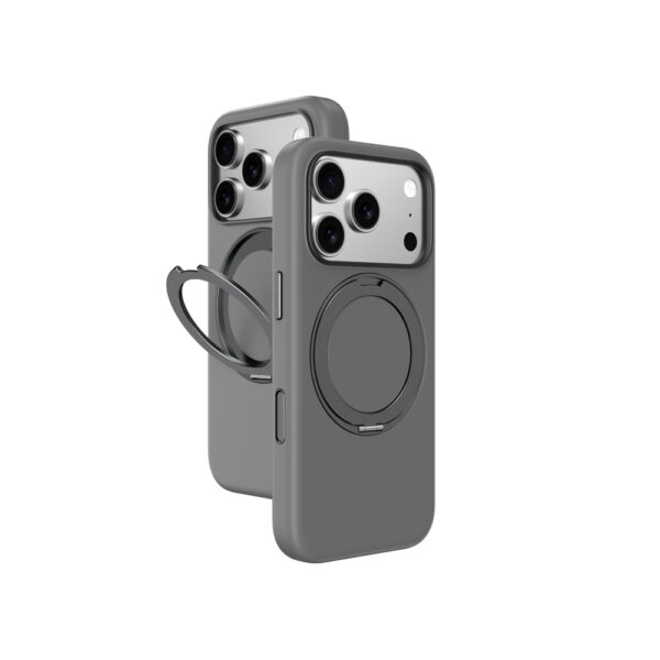 AmazingThing Cloudie iPhone 17 Pro Case with Stand - Grayeng