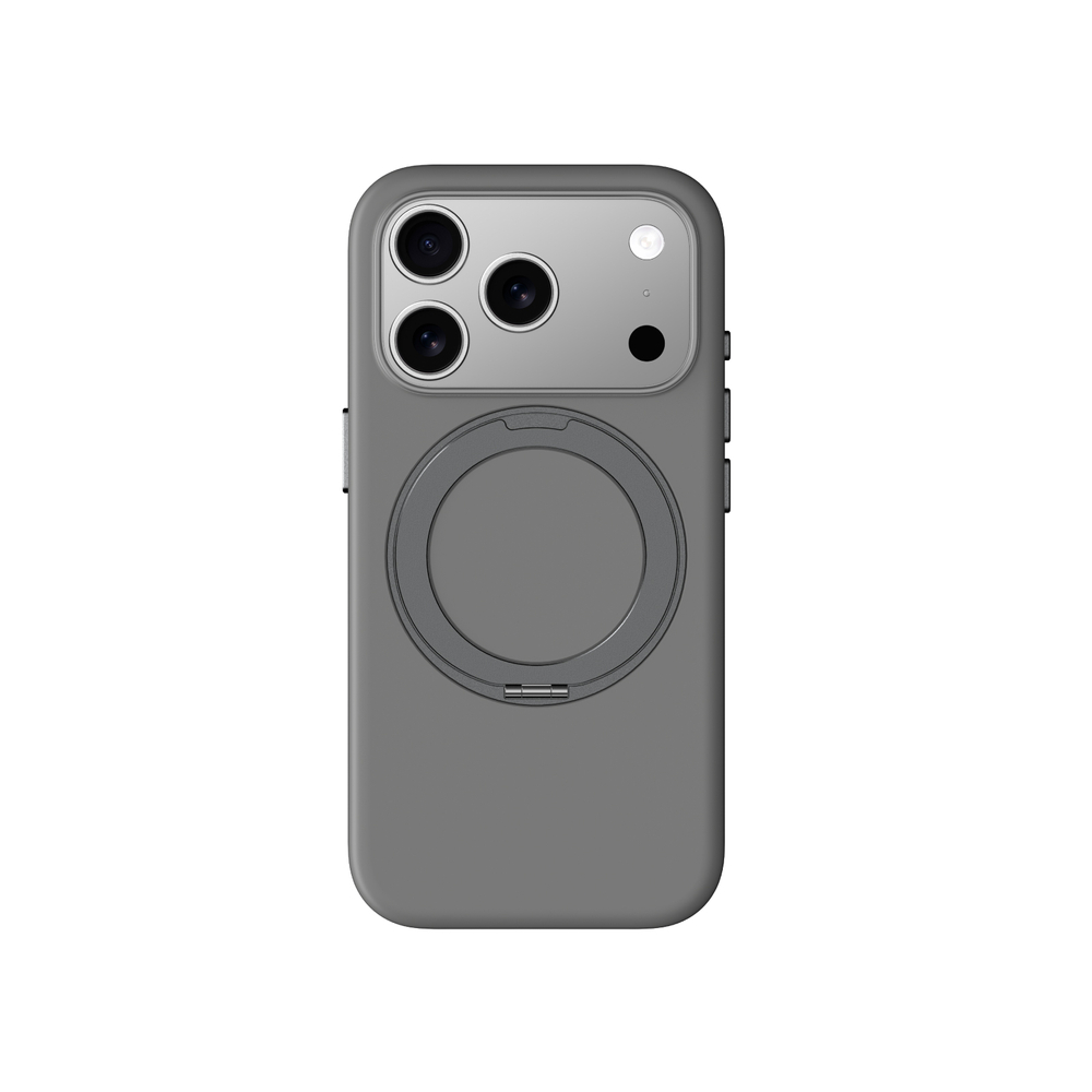 AmazingThing Cloudie iPhone 17 Pro Case with Stand - Grayeng