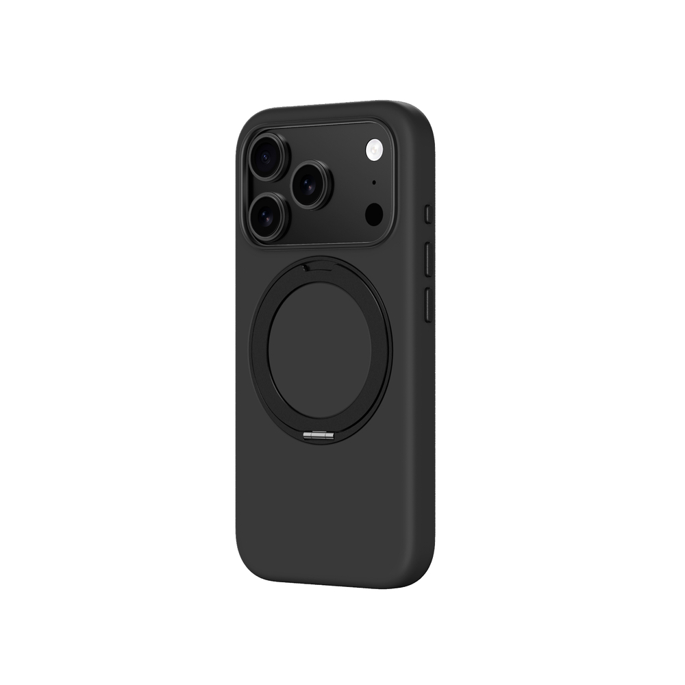 AmazingThing Cloudie iPhone 17 Pro Case with Stand - Blackeng