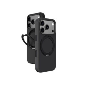 AmazingThing Cloudie iPhone 17 Pro Max Case with Stand - Blackeng