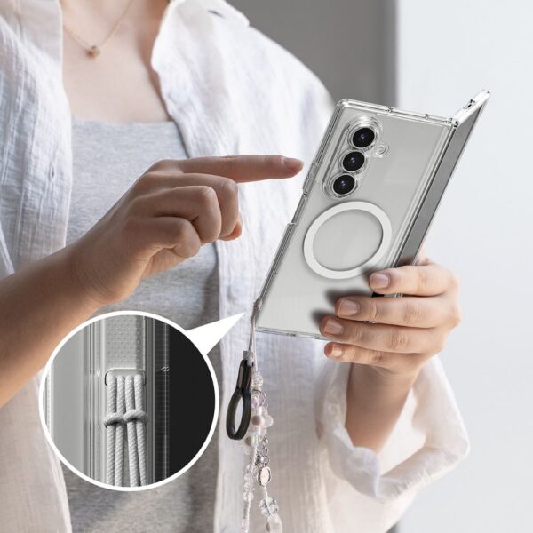Ringke Fusion Magnetic MagSafe Case for Samsung Galaxy Z Fold 7 - Cleareng