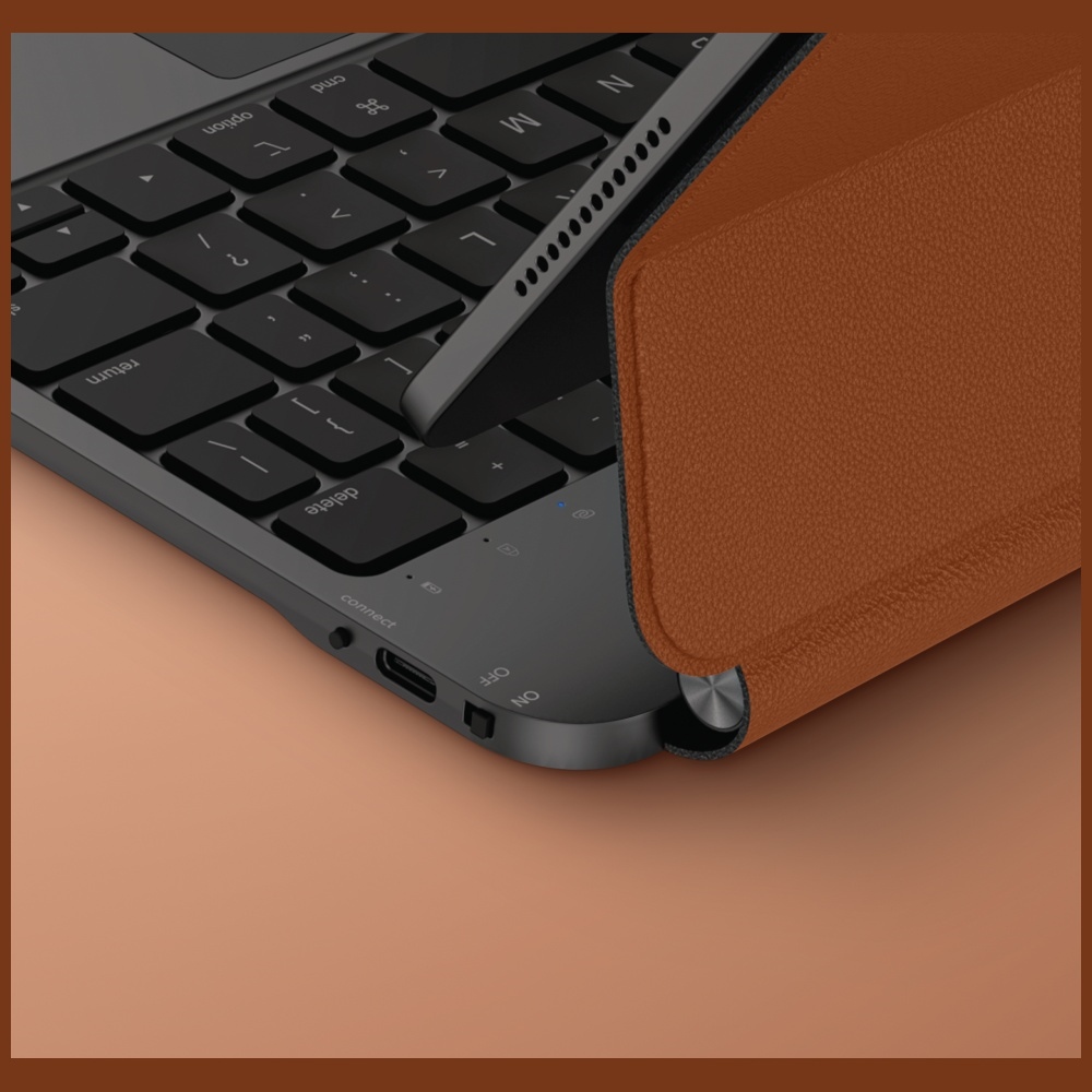 Uniq Venno Pro Magnetic Smart Case with Keyboard for iPad 11" 2025 / iPad Air 11" 2024 / 2025 / iPad Pro 11" 2018 / 2020 / 2021 / 2022 / 2024 - Browneng