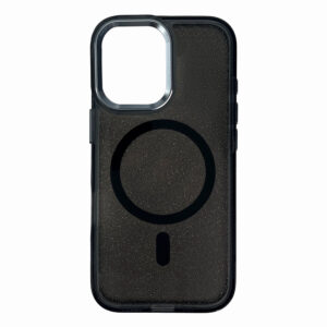 Glitter Case MagSafe Compatible for iPhone 17 Pro Max - Blackeng