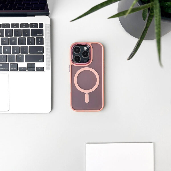 MagSafe Compatible Fashion Case for iPhone 17 Pro Max - Pinkeng
