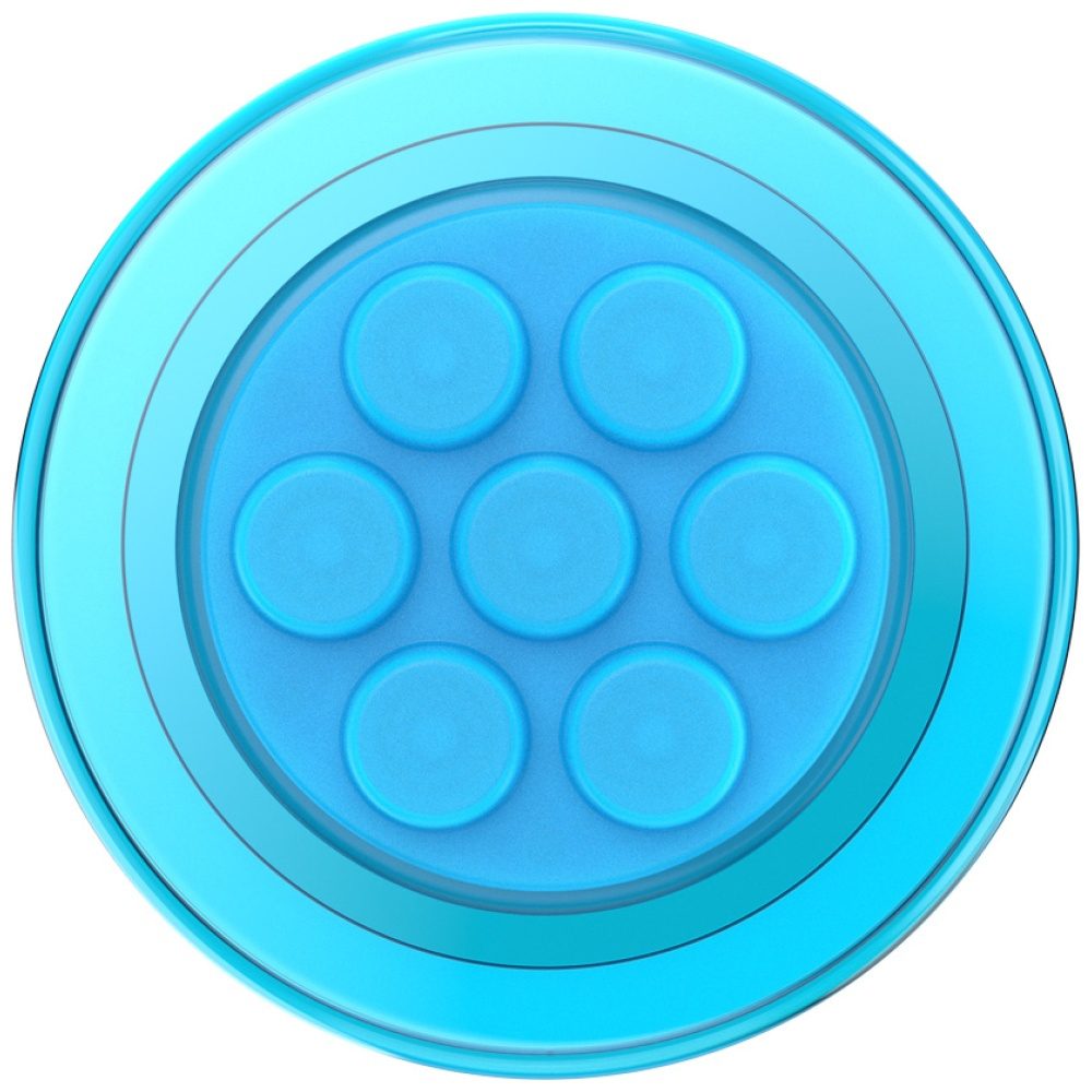 Popsockets Translucent FG-Popper MagSafe Phone Holder and Stand - Blueeng