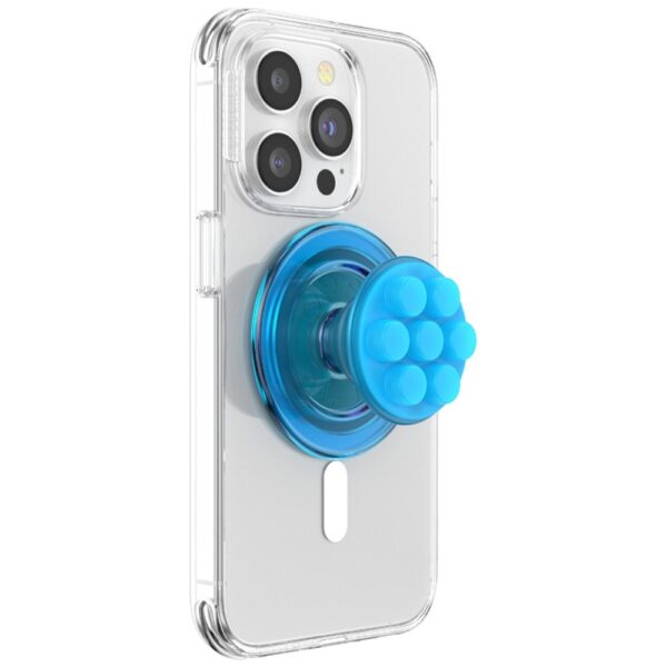 Popsockets Translucent FG-Popper MagSafe Phone Holder and Stand - Blueeng