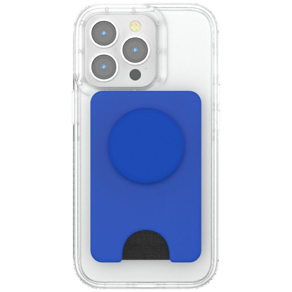 Popsockets PopWallet+ PopGrip PW+ MS MagSafe Wallet Phone Holder and Stand - Blueeng