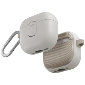 Uniq Clyde Lock Case for AirPods 4 - Beigeeng