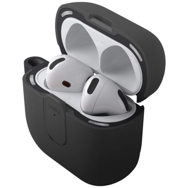 Uniq Clyde Lock Case for AirPods 4 - Blackeng