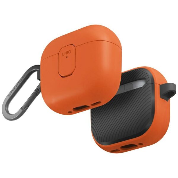Uniq Clyde Lock Case for AirPods 4 - Orangeeng