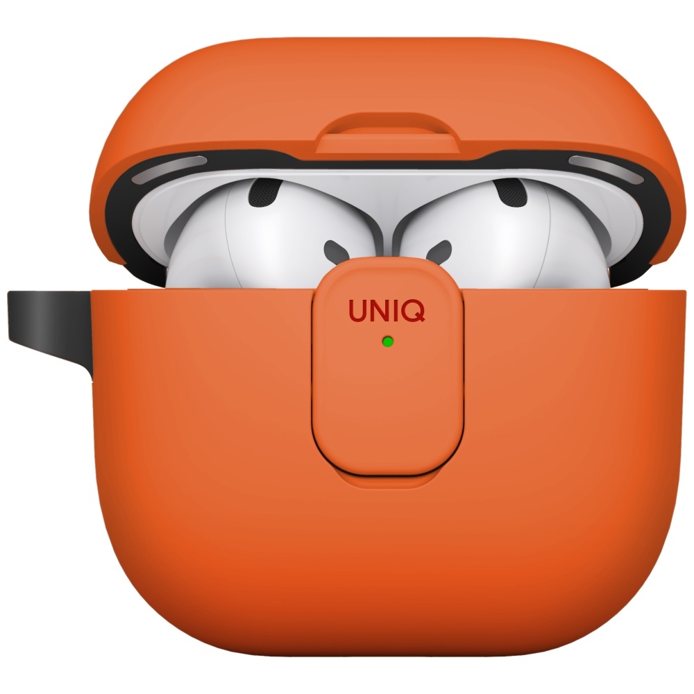 Uniq Clyde Lock Case for AirPods 4 - Orangeeng