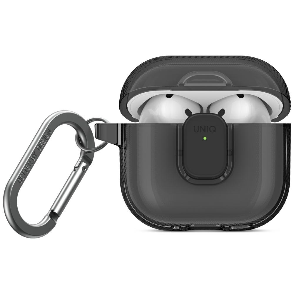 Uniq Glase Pro Case for AirPods 4 - Blackeng