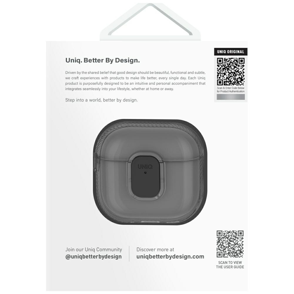 Uniq Glase Pro Case for AirPods 4 - Blueeng