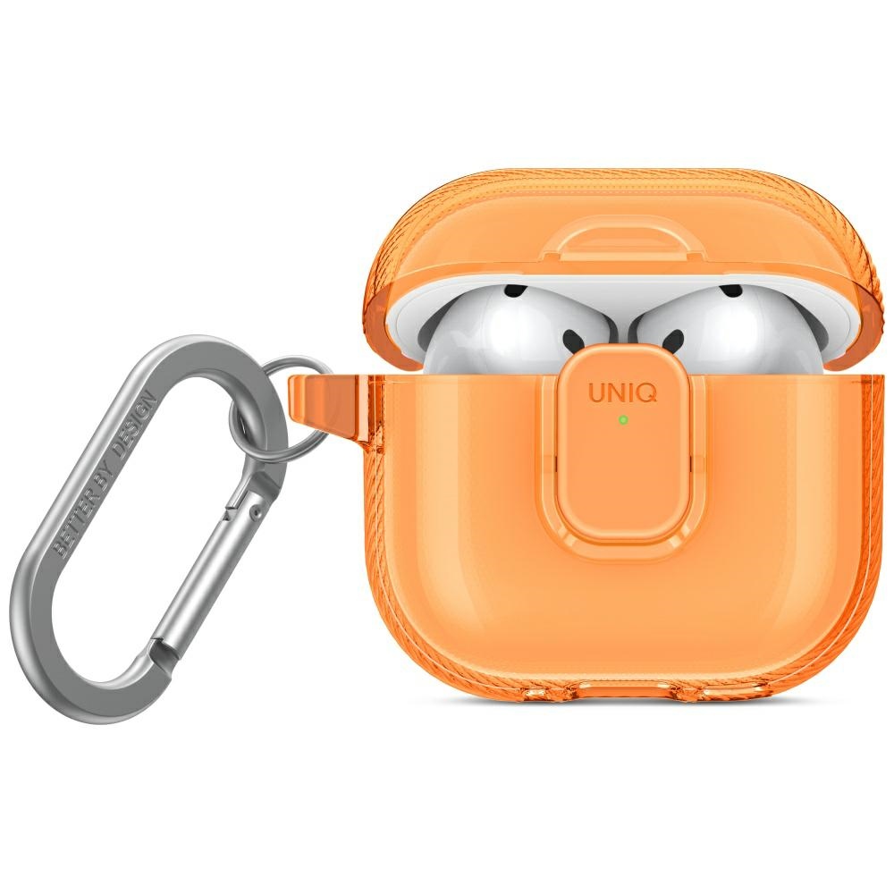Uniq Glase Pro Case for AirPods 4 - Orangeeng