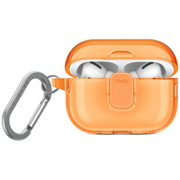 Uniq Glase Pro Case for AirPods Pro 2 - Orangeeng