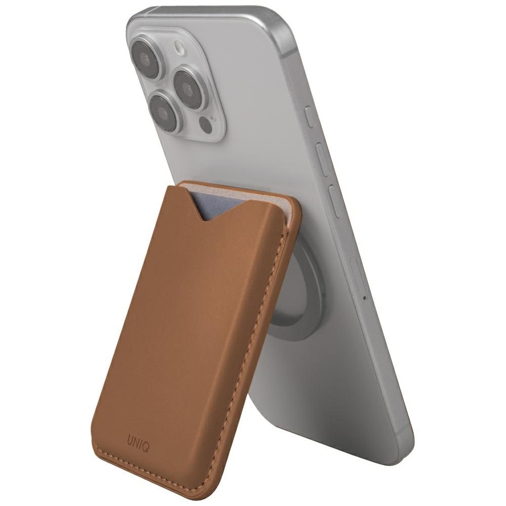 Uniq Lyden Evo Magnetic Phone Wallet - Browneng