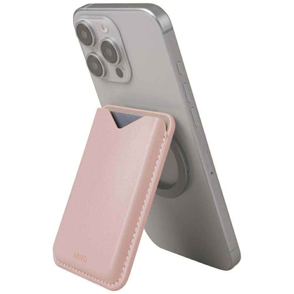 Uniq Lyden Evo Magnetic Phone Wallet - Pinkeng