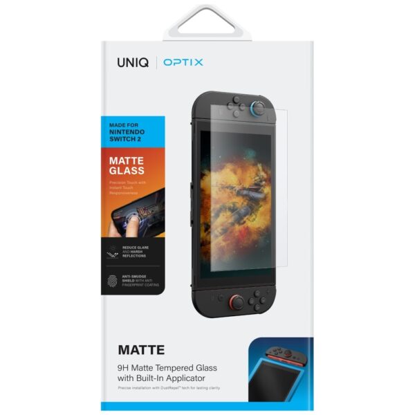 Uniq Optix Matte Glass for Nintendo Switch 2eng