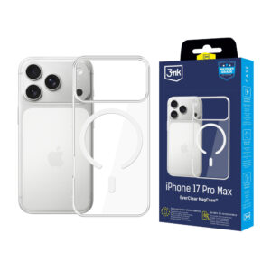 3mk EverClear MagCase for Apple iPhone 17 Pro Max - Transparenteng