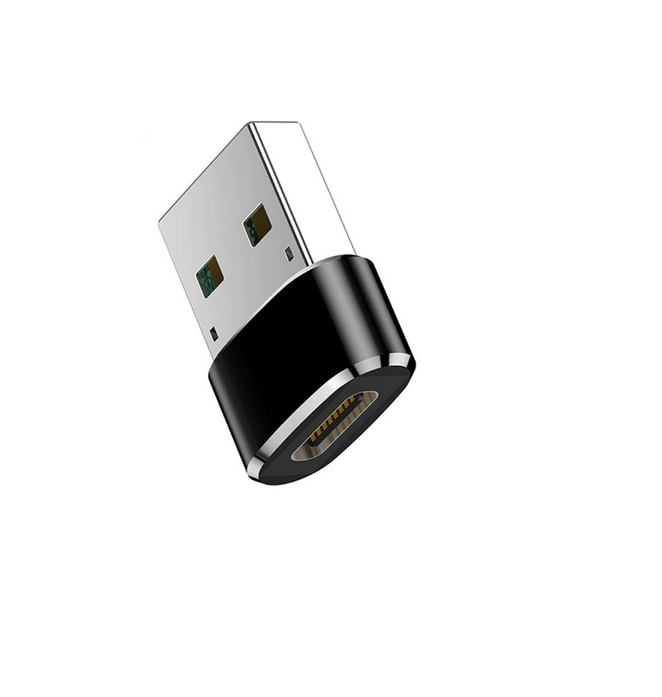 197720_oryg Adapter USB-C - USB black bulk