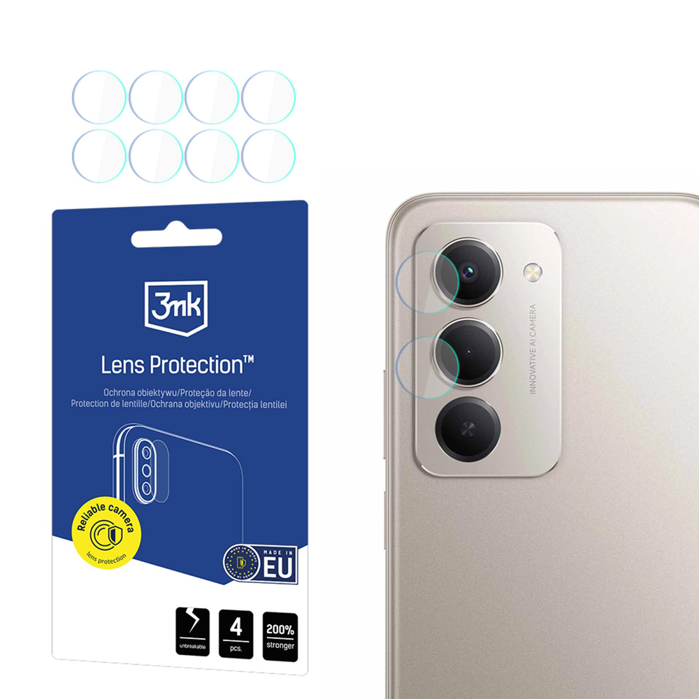 Camera lens glass 3mk Lens Protection Xiaomi Redmi 15 4G / 5Geng