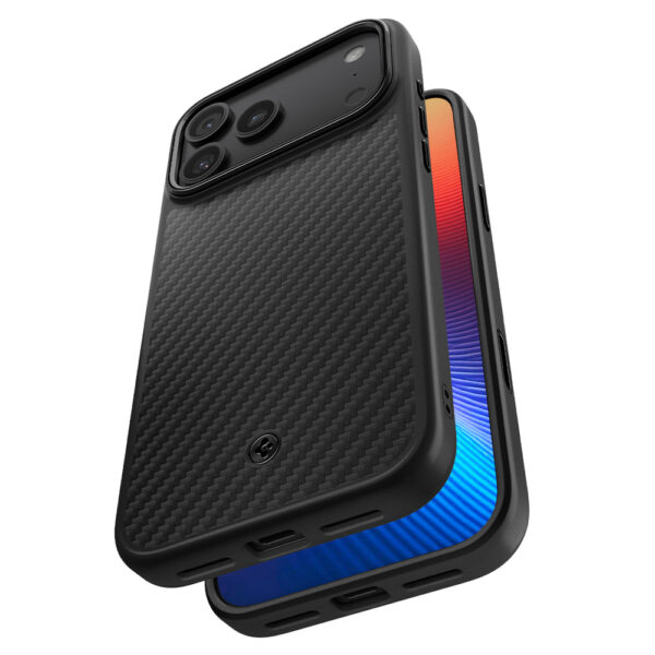 Spigen Enzo Aramid "T" MagSafe case for iPhone 17 Pro - blackeng