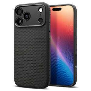 Spigen Liquid Air Case for iPhone 17 Pro - Matte Blackeng