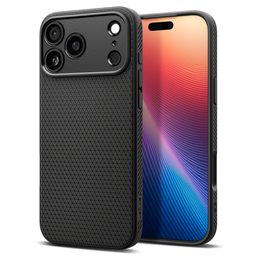 Spigen Liquid Air Case for iPhone 17 Pro - Matte Blackeng