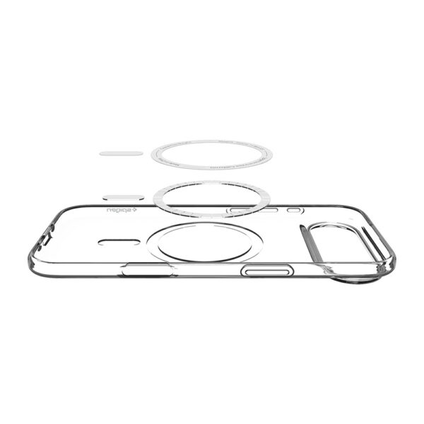 Spigen Liquid Crystal MagSafe Case for iPhone 17 Air - Clear and Whiteeng