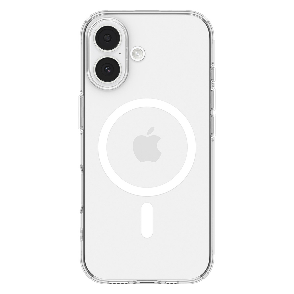 Spigen Liquid Crystal MagSafe Case for iPhone 17 - Clear and Whiteeng