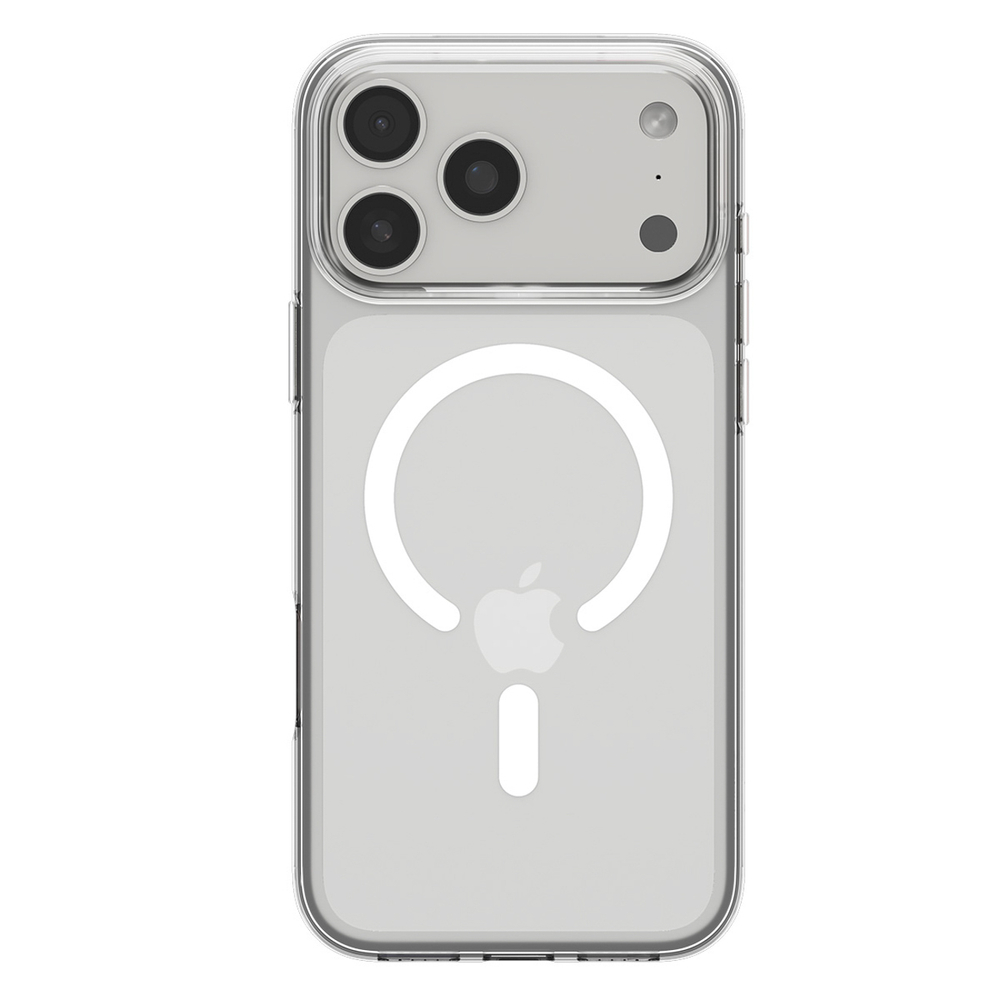 Spigen Liquid Crystal MagSafe Case for iPhone 17 Pro - Clear and Whiteeng