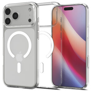 Spigen Liquid Crystal MagSafe Case for iPhone 17 Pro Max - Clear and Whiteeng