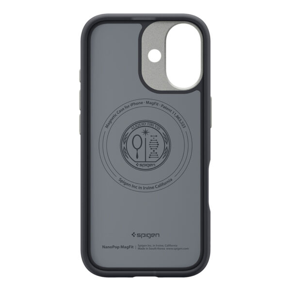 Spigen Nano Pop MagSafe Case for iPhone 17 - Blackeng