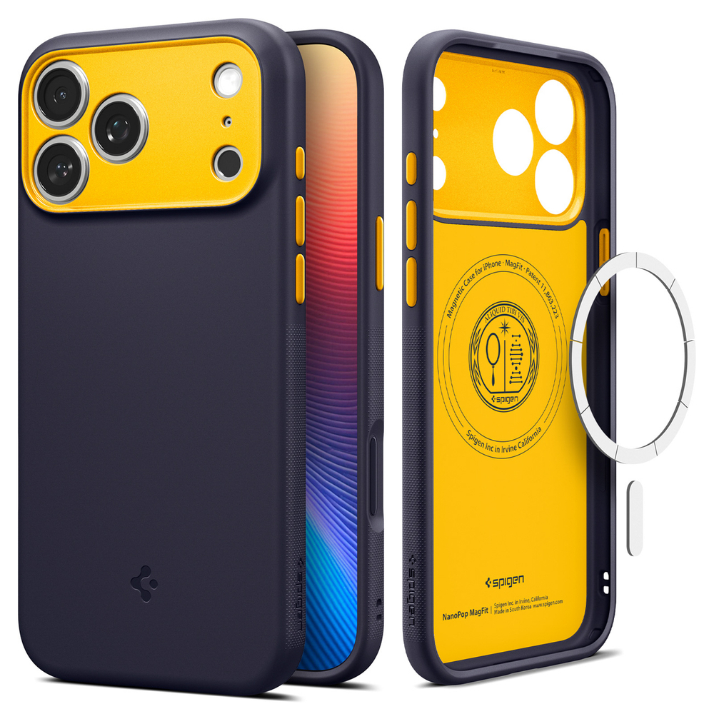Spigen Nano Pop MagSafe Case for iPhone 17 Pro Max - Navy Blueeng