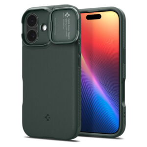 Spigen Optik Armor MagSafe iPhone 17 Case - Greeneng