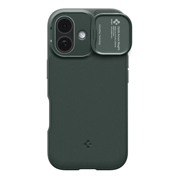 Spigen Optik Armor MagSafe iPhone 17 Case - Greeneng