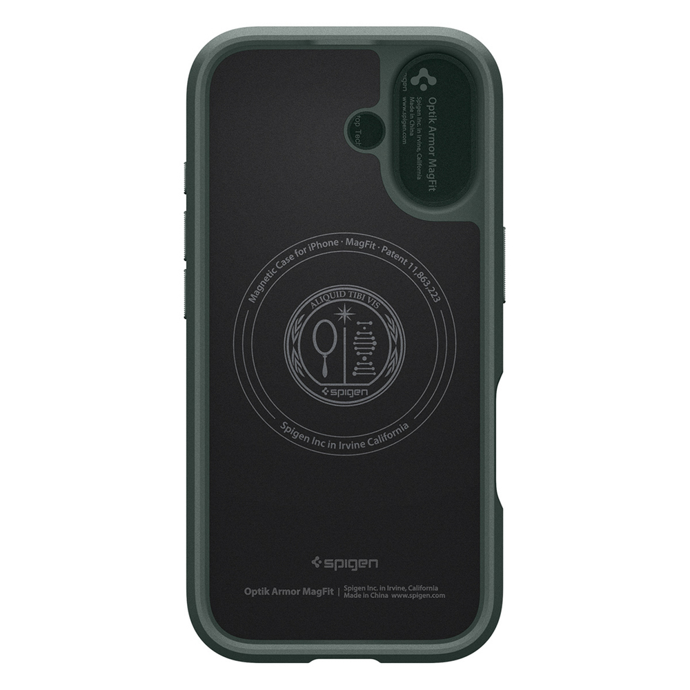 Spigen Optik Armor MagSafe iPhone 17 Case - Greeneng