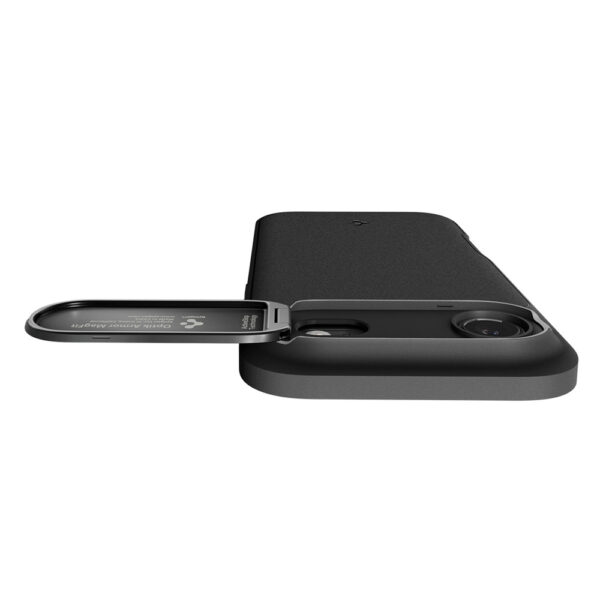 Spigen Optik Armor MagSafe case for iPhone 17 Air - blackeng