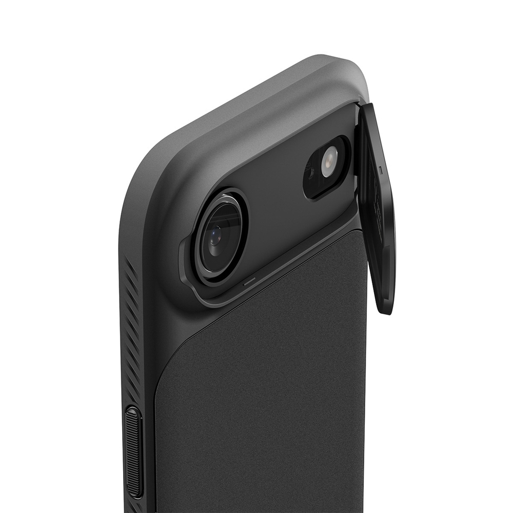 Spigen Optik Armor MagSafe case for iPhone 17 Air - blackeng