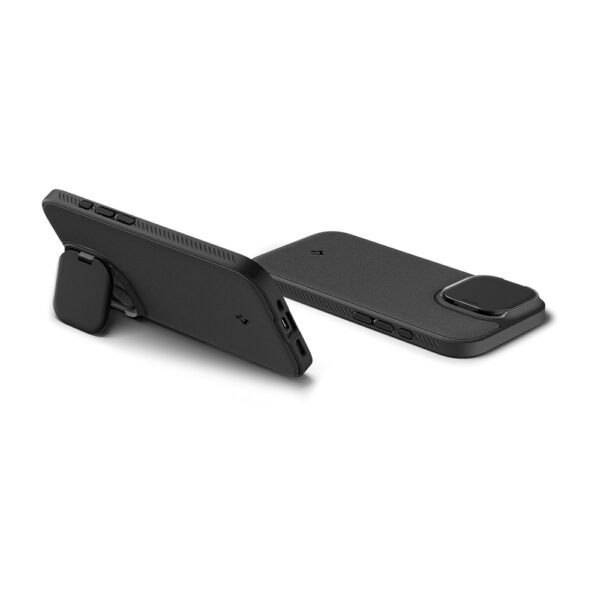 Spigen Optik Armor MagSafe case for iPhone 17 - blackeng