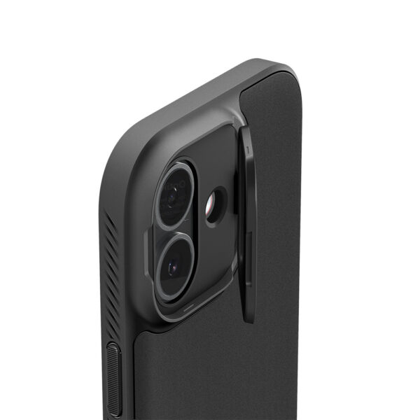 Spigen Optik Armor MagSafe case for iPhone 17 - blackeng