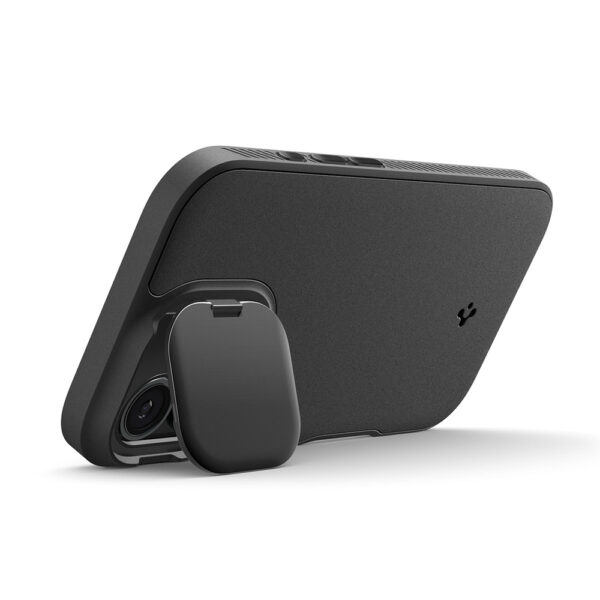 Spigen Optik Armor MagSafe case for iPhone 17 - blackeng