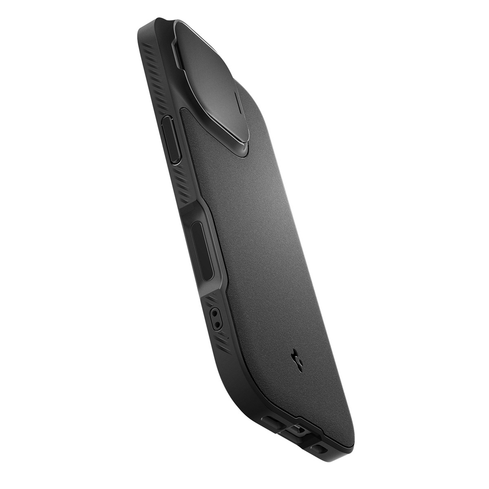 Spigen Optik Armor MagSafe case for iPhone 17 - blackeng