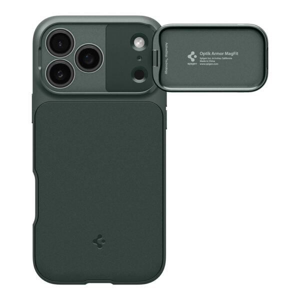Spigen Optik Armor MagSafe Case for iPhone 17 Pro - Greeneng