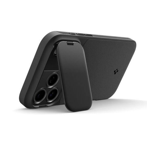 Spigen Optik Armor MagSafe case for iPhone 17 Pro - blackeng