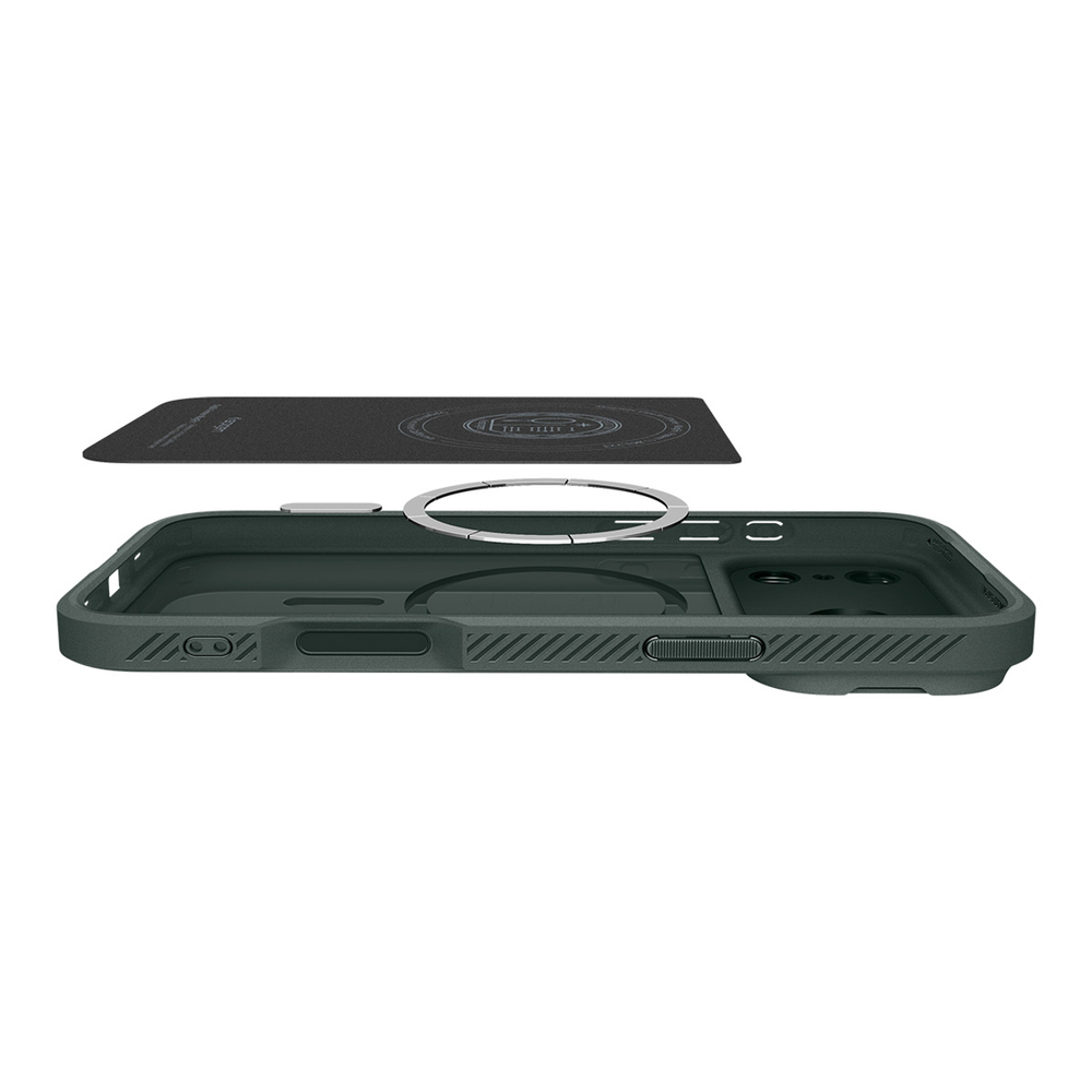 Spigen Optik Armor MagSafe Case for iPhone 17 Pro Max - Greeneng