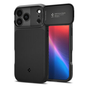Spigen Optik Armor MagSafe Case for iPhone 17 Pro Max - Blackeng