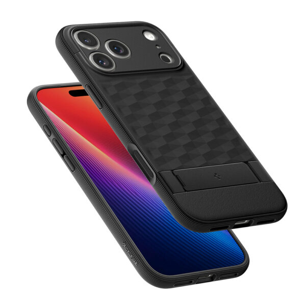 Spigen Parallax "S" MagSafe Case for iPhone 17Pro - Matte Blackeng